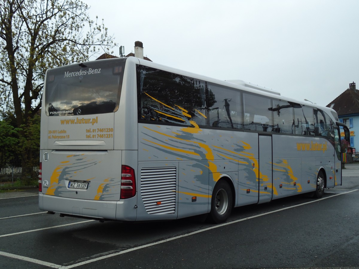 (143'951) - Aus Polen: Lutur, Lublin - WZ 3632F - Mercedes am 4. Mai 2013 in Thun, Seestrasse