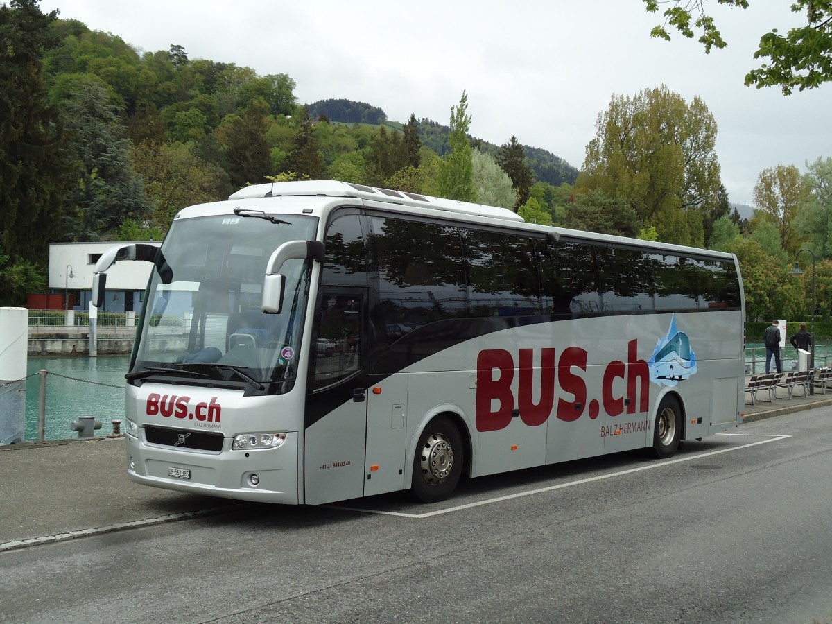 (144'085) - Hermann, Niederwangen - BE 562'385 - Volvo am 12. Mai 2013 bei der Schifflndte Thun