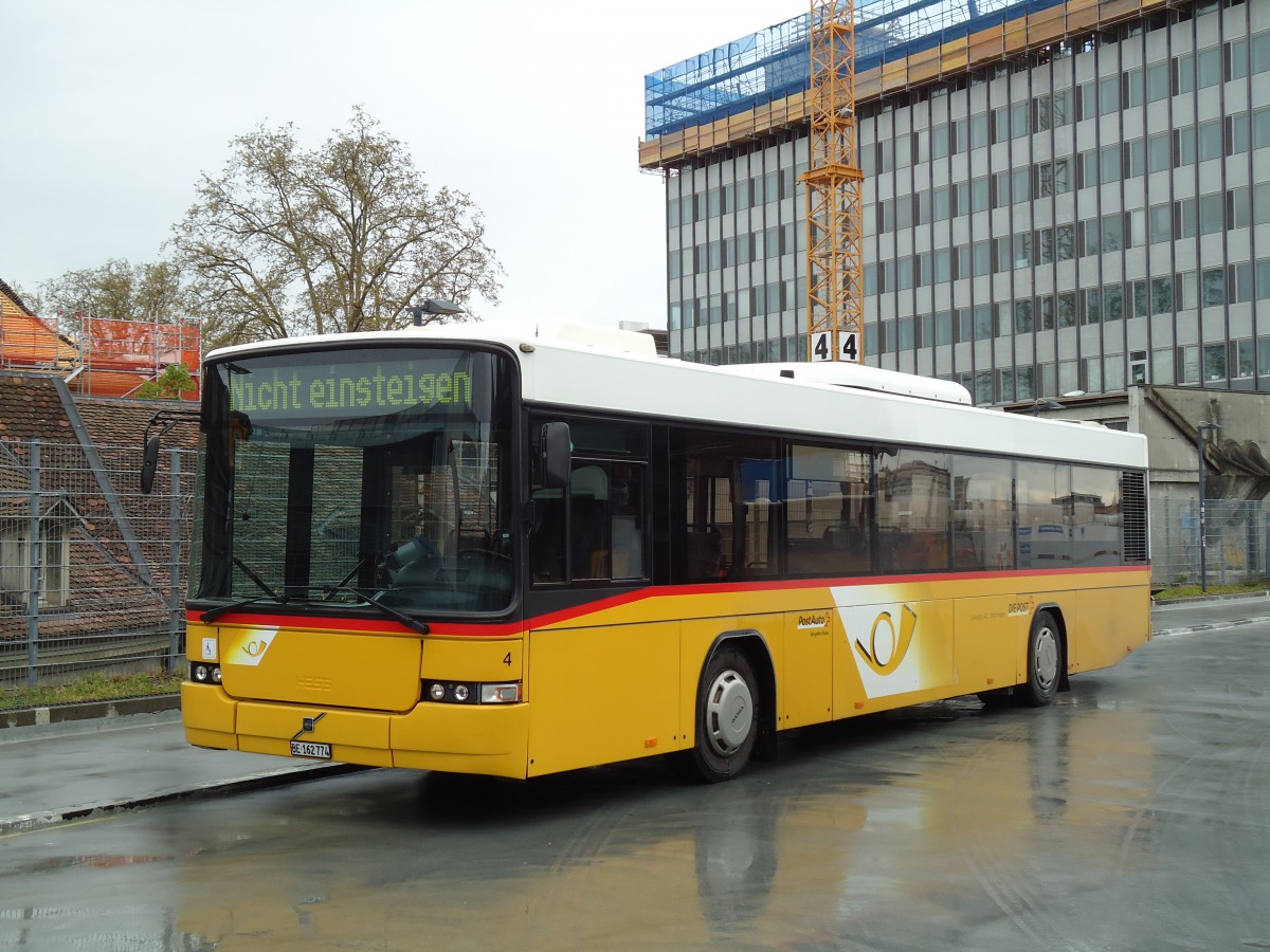 (144'088) - Steiner, Ortschwaben - Nr. 4/BE 162'774 - Volvo/Hess am 12. Mai 2013 in Bern, Postautostation