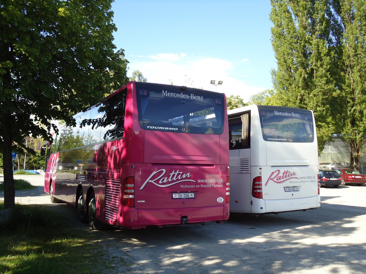 (144'208) - Rattin, Neuhausen - Nr. 6/SH 206 - Mercedes am 18. Mai 2013 in Thun, Lachenwiese