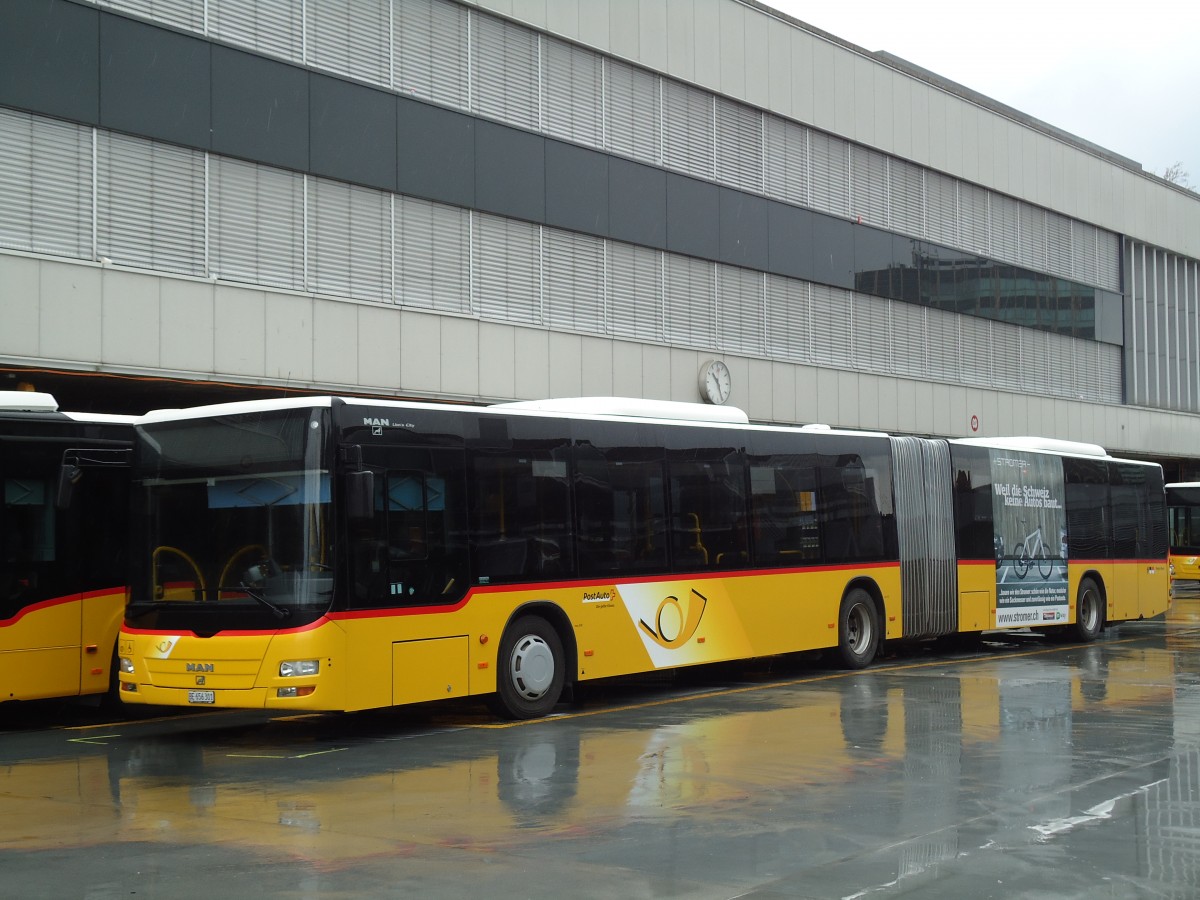 (144'568) - PostAuto Bern - Nr. 664/BE 656'301 - MAN am 26. Mai 2013 in Bern, Postautostation