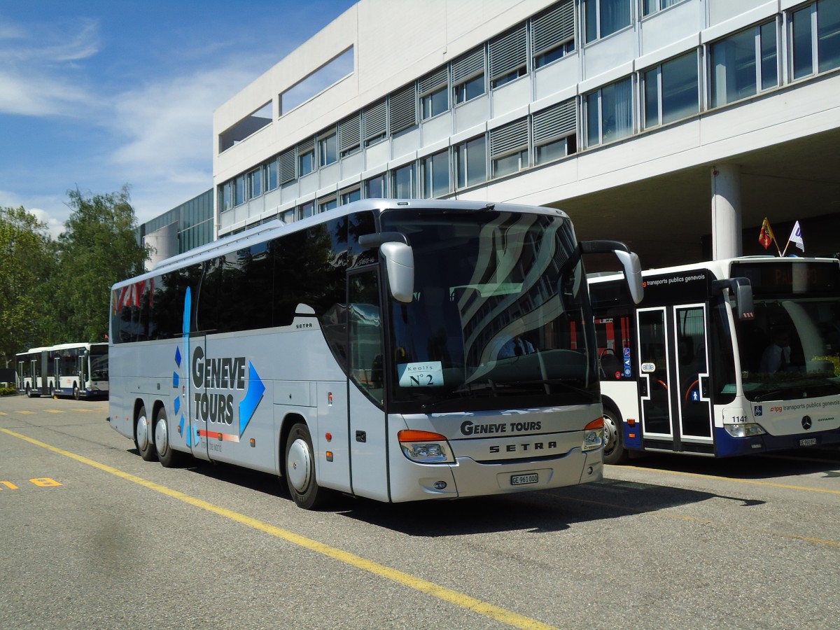 (144'685) - Genve-Tours, Genve - GE 961'000 - Setra am 27. Mai 2013 in Genve, Palexpo