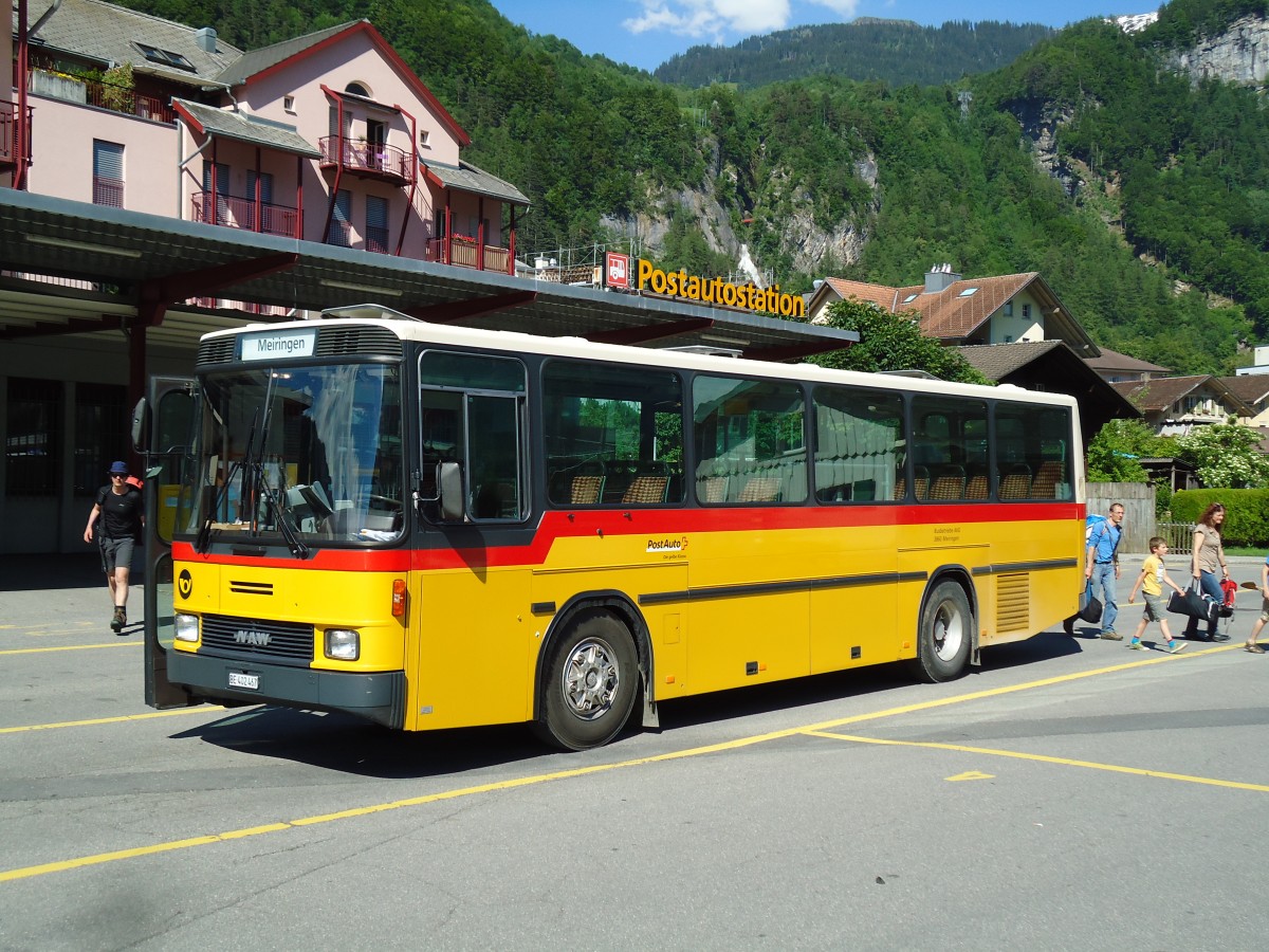 (145'146) - AVG Meiringen - Nr. 67/BE 402'467 - NAW/Hess (ex P 24'453) am 16. Juni 2013 in Meiringen, Postautostation