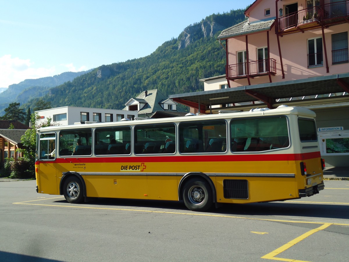 (145'164) - AVG Meiringen - Nr. 74/BE 607'481 - Saurer/R&J (ex P 24'357) am 16. Juni 2013 in Meiringen, Postautostation