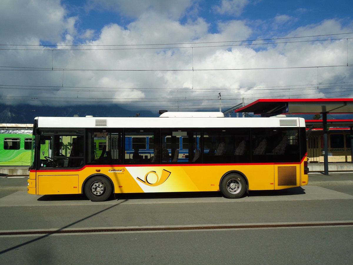 (145'317) - TPC Aigle - VD 1174 - MAN/Gppel am 22. Juni 2013 beim Bahnhof Aigle