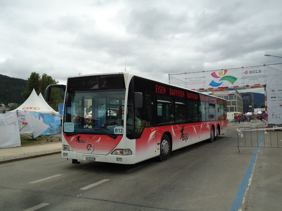 (145'465) - BGU Grenchen - Nr. 15/SO 109'495 - Mercedes am 23. Juni 2013 in Nidau, ETF