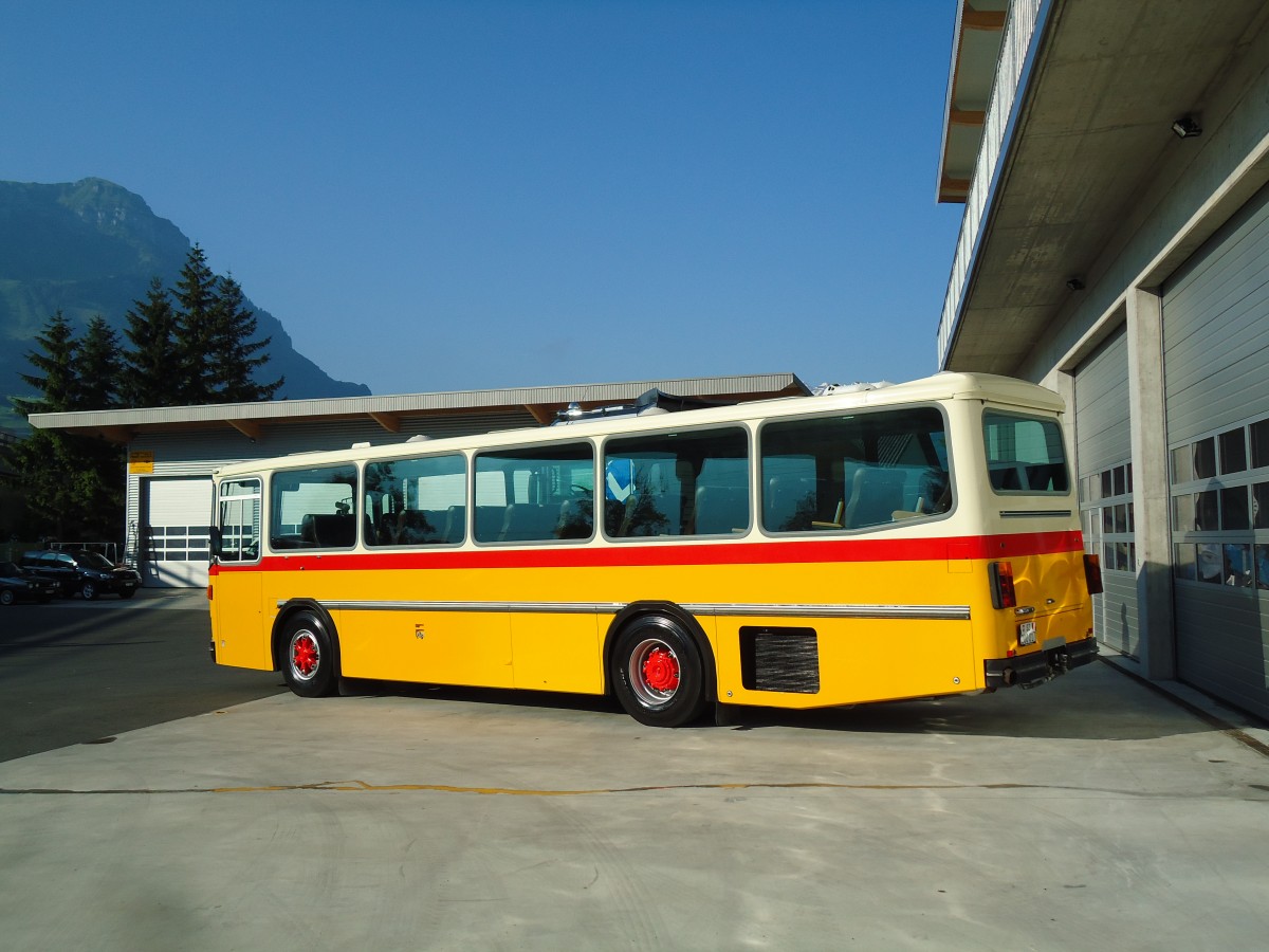 (145'826) - Rubatscher, Seewen - SZ 200'017 - Saurer/R&J (ex Brtsch, Bttenhardt; ex P 24'361) am 20. Juli 2013 in Seewen, Senn Transporte