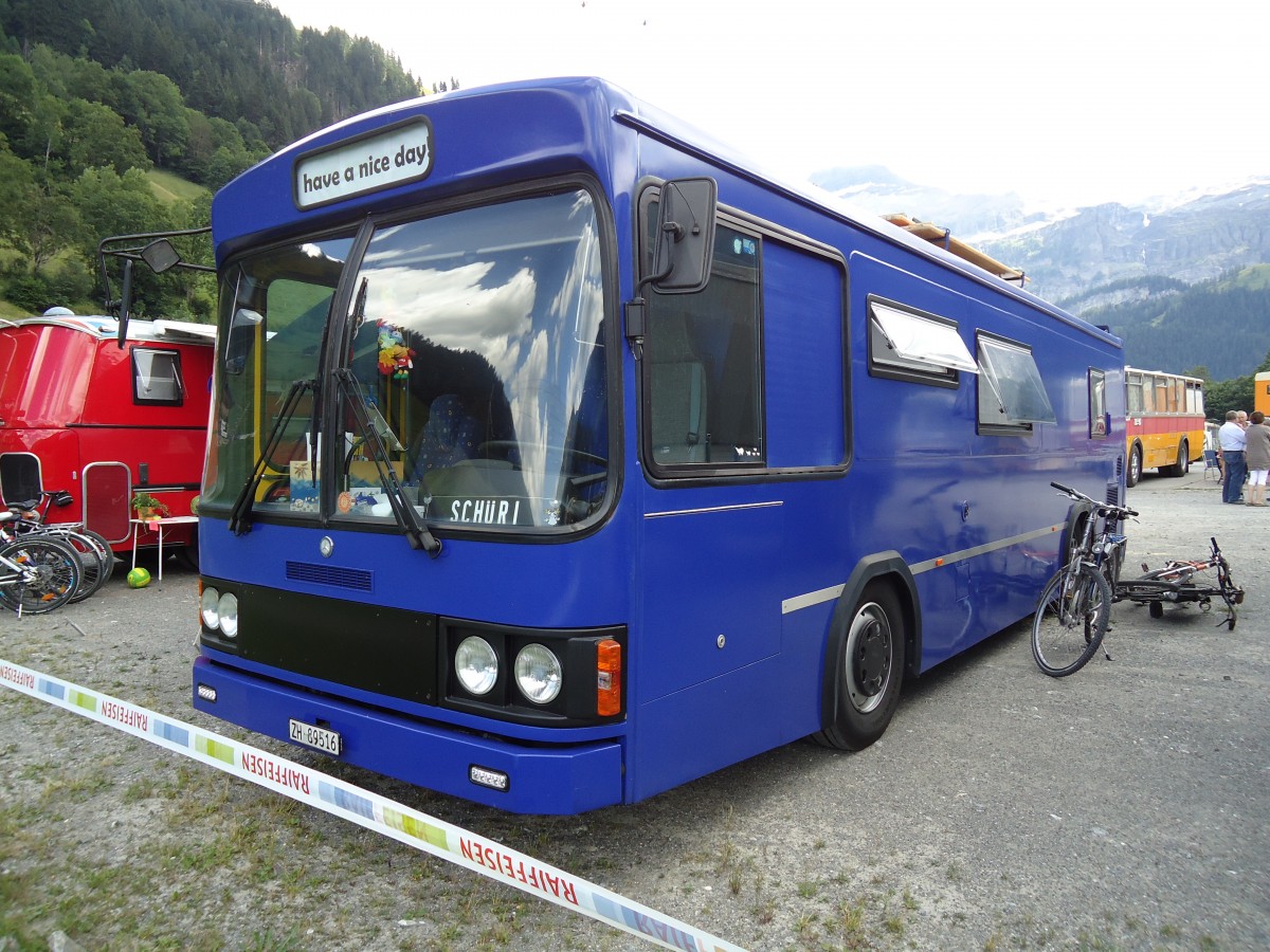 (146'332) - Wyss, Affoltern a.A. - ZH 89'516 - FHS Junior (ex RVO Langenthal) am 17. August 2013 in Lenk, Metschbahnen