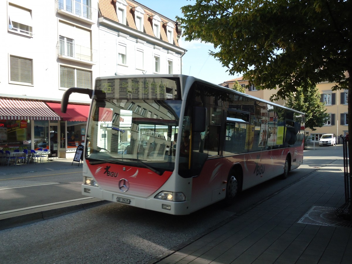 (146'822) - BGU Grenchen - Nr. 17/SO 29'435 - Mercedes am 31. August 2013 in Grenchen, Postplatz