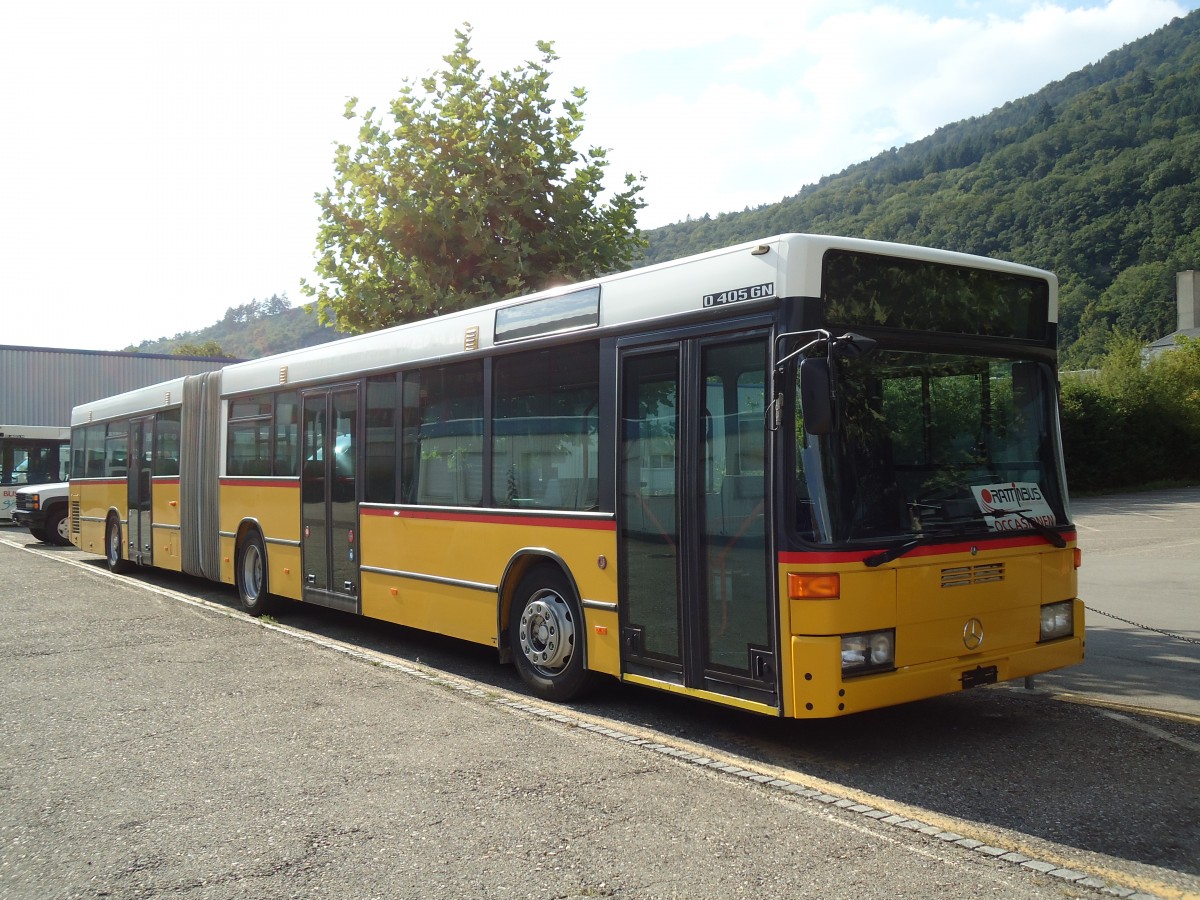 (146'828) - PostAuto Zrich - Nr. 49 - Mercedes (ex Nr. 23; ex P 27'727) am 31. August 2013 in Biel, Rattinbus