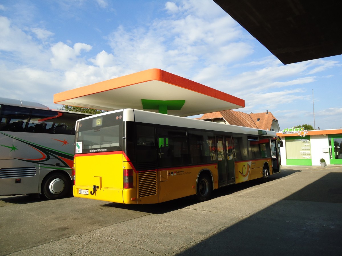 (146'862) - Steiner, Messen - SO 20'143 - MAN (ex ASKA Aeschi Nr. 7) am 31. August 2013 in Messen, Garage