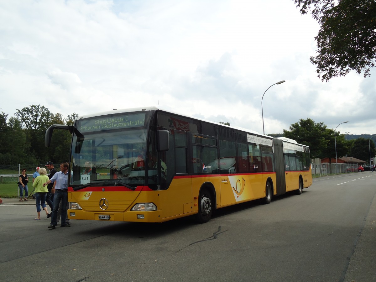 (146'893) - PostAuto Nordschweiz - AG 428'662 - Mercedes am 1. September 2013 in Burgdorf, ESAF