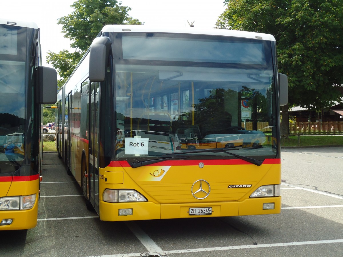 (146'919) - Ryffel, Uster - Nr. 201(23)/ZH 26'345 - Mercedes am 1. September 2013 in Burgdorf, Markthalle