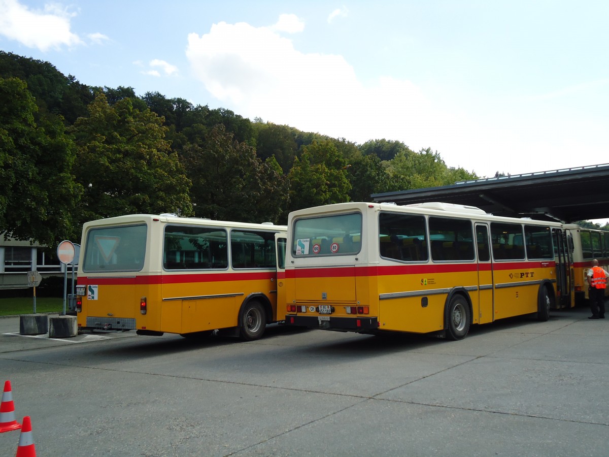 (146'933) - Bernair, Mnsingen - BE 651'182 - Saurer/Tscher (ex Schebath, Lauerz; ex Albin, Fllanden; ex Heim, Flums) am 1. September 2013 in Burgdorf, AMP