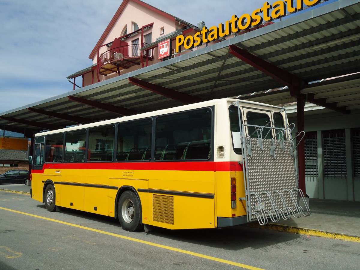 (147'003) - AVG Meiringen - Nr. 67/BE 402'467 - NAW/Hess (ex P 24'453) am 2. September 2013 in Meiringen, Postautostation