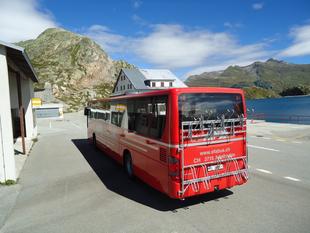 (147'018) - AFA Adelboden - Nr. 24/BE 26'701 - Setra am 2. September 2013 in Grimsel, Passhhe (Einsatz AVG M.)