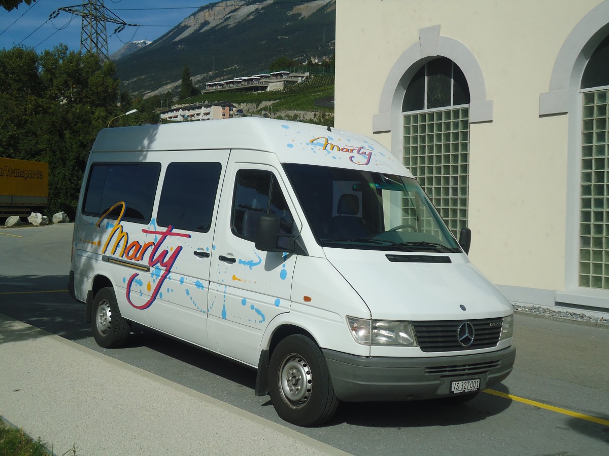 (147'305) - Marty, Varen - VS 327'001 - Mercedes am 22. September 2013 in Leuk, Garage LLB