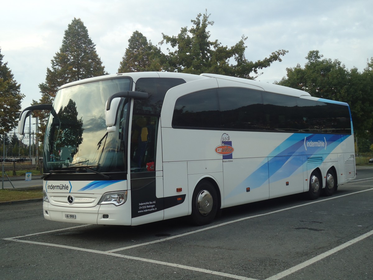 (147'352) - Indermhle, Rekingen - AG 8900 - Mercedes am 26. September 2013 in Thun, Seestrasse