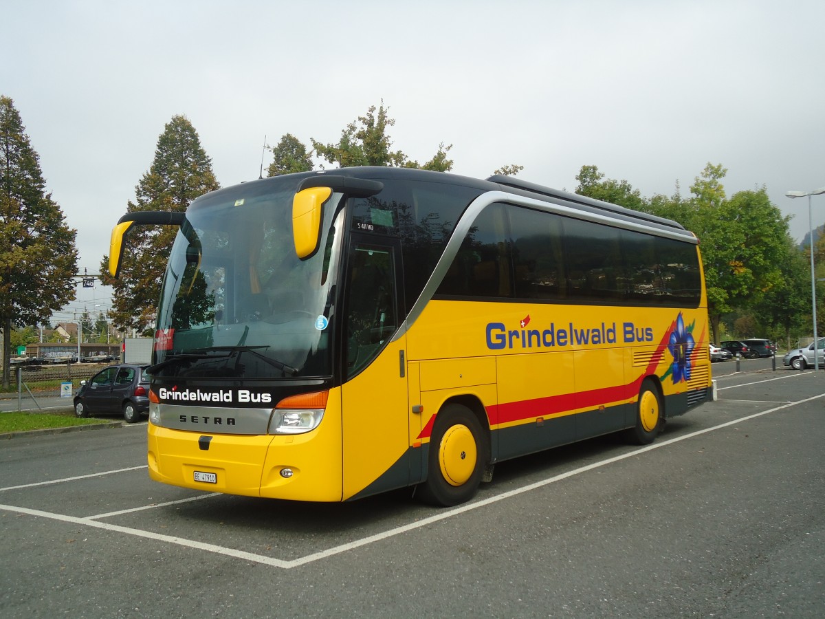 (147'458) - AVG Grindelwald - Nr. 29/BE 47'910 - Setra am 3. Oktober 2013 in Thun, Seestrasse