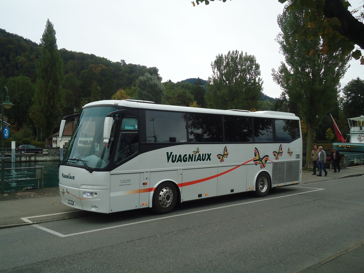 (147'508) - Vuagniaux, Yvonand - VD 1474 - Bova am 12. Oktober 2013 bei der Schifflndte Thun