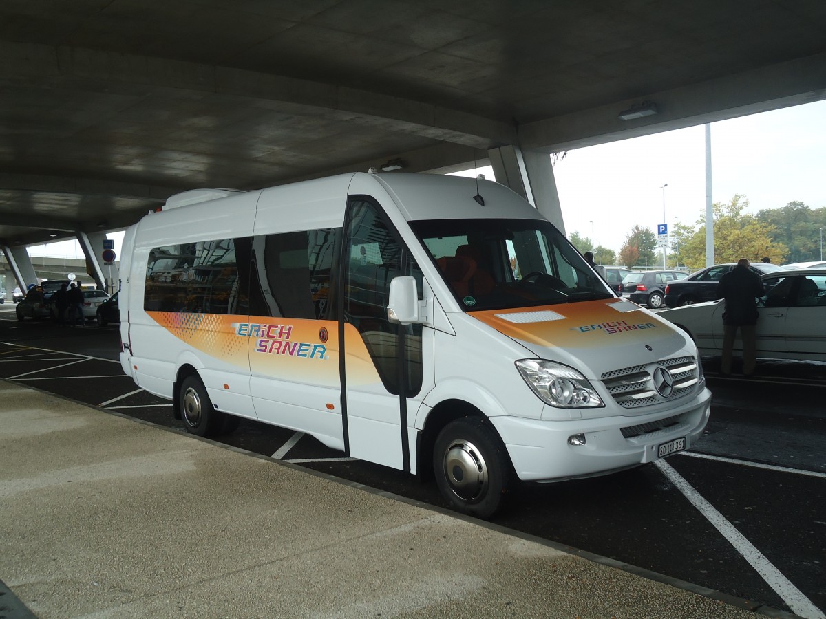 (147'542) - Aus der Schweiz: Saner, Laufen - SO 118'361 - Mercedes am 20. Oktober 2013 in Basel-Mulhouse, EuroAirport