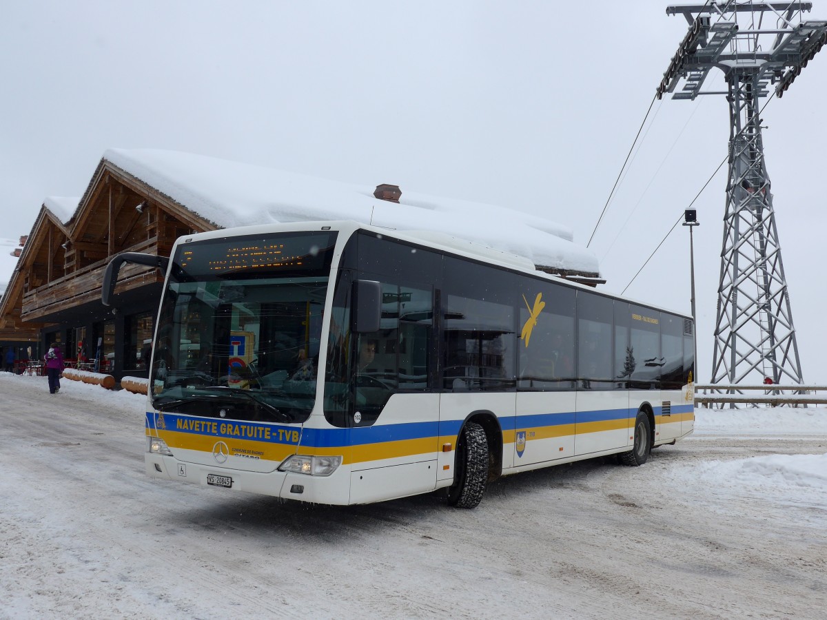 (148'705) - TMR Martigny - Nr. 102/VS 20'845 - Mercedes am 2. Februar 2014 in Verbier, Mdran