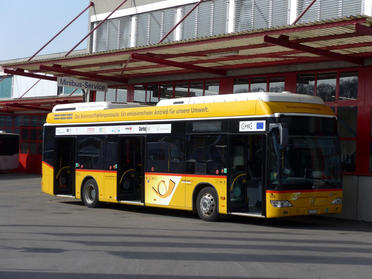 (149'540) - Voegtlin-Meyer, Brugg - Nr. 276/AG 426'276 - Mercedes am 31. Mrz 2014 in Kloten, EvoBus