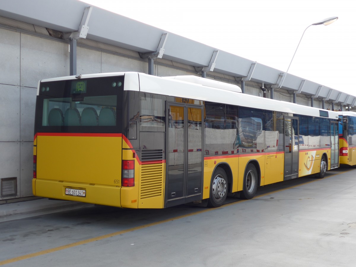 (149'620) - PostAuto Bern - Nr. 651/BE 601'341 - MAN am 13. April 2014 in Bern, Postautostation