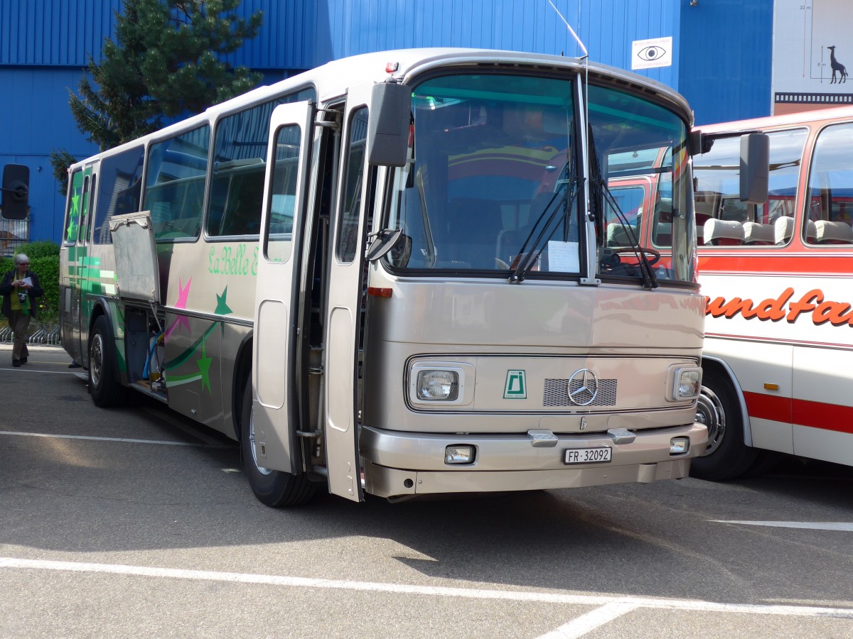 (149'760) - Aus der Schweiz: Pillonel, Lully - FR 32'092 - Mercedes/R&J (ex FR 300'477) am 25. April 2014 in Sinsheim, Museum