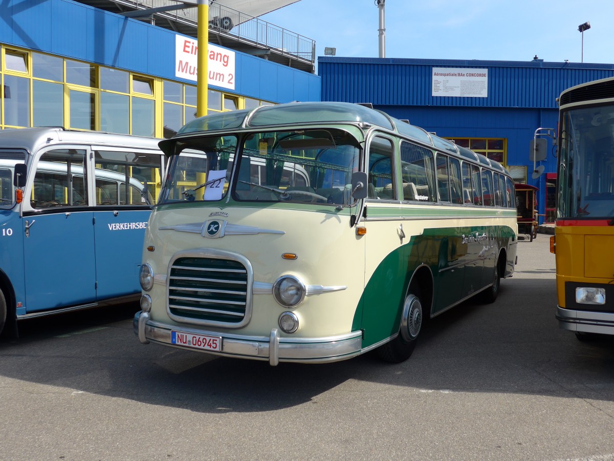 (149'790) - Setra Veteranen-Club, Bad Windsheim - NU 06'945 - Setra am 25. April 2014 in Sinsheim, Museum