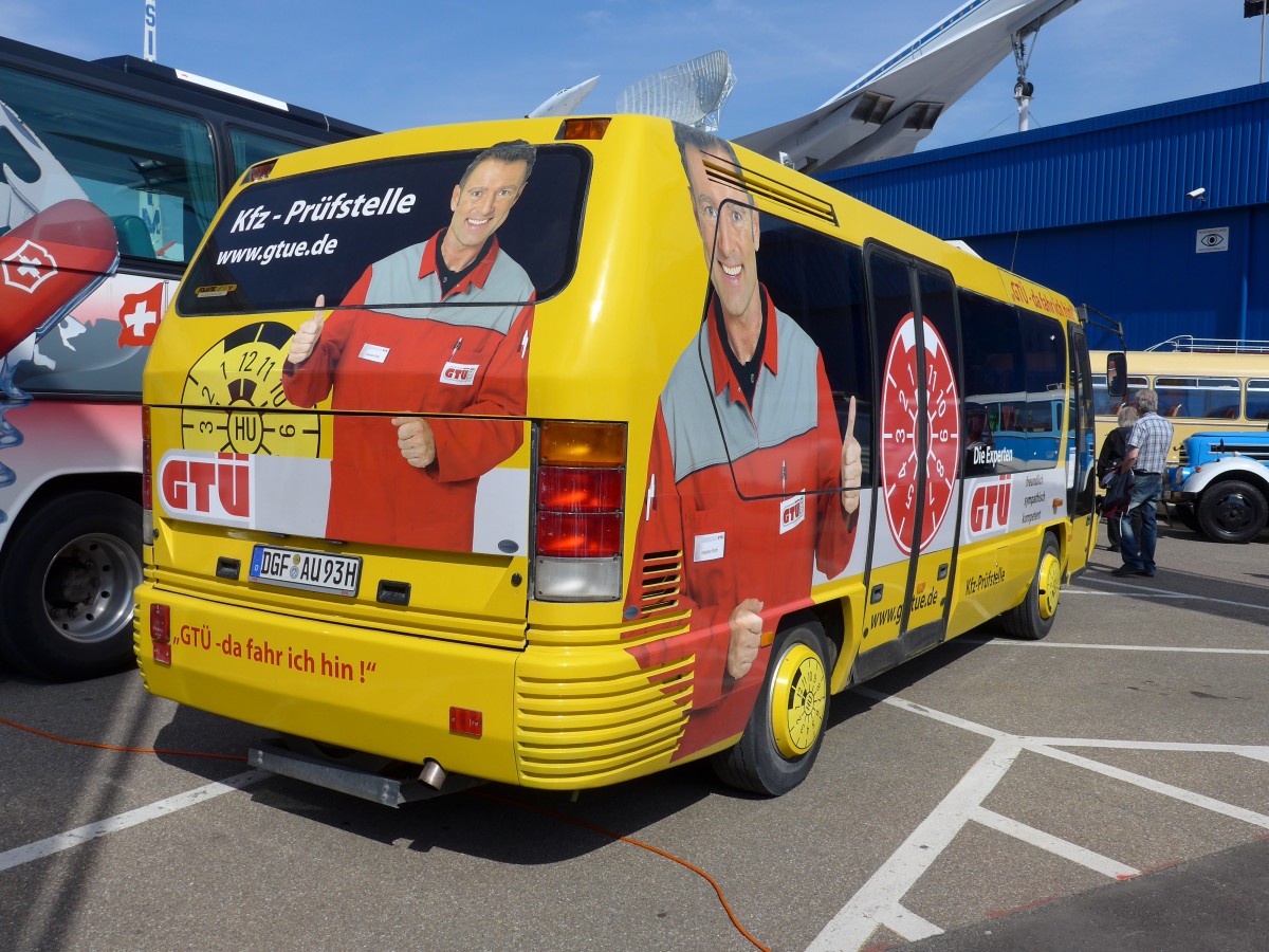 (149'814) - Auwrter Museum, Stuttgart - DGF-AU 93H - Neoplan am 25. April 2014 in Sinsheim, Museum