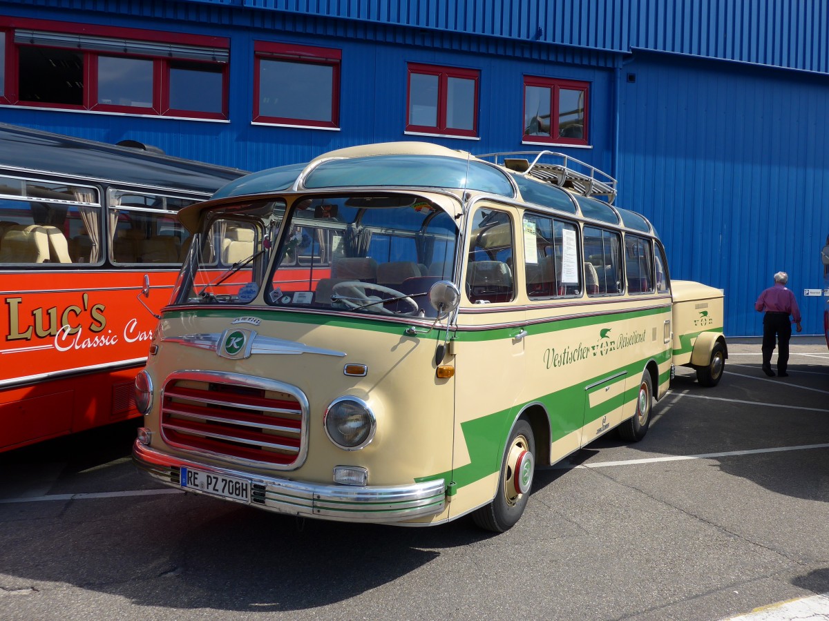 (149'826) - VRtours, Haltern - RE-PZ 700H - Setra am 25. April 2014 in Sinsheim, Museum