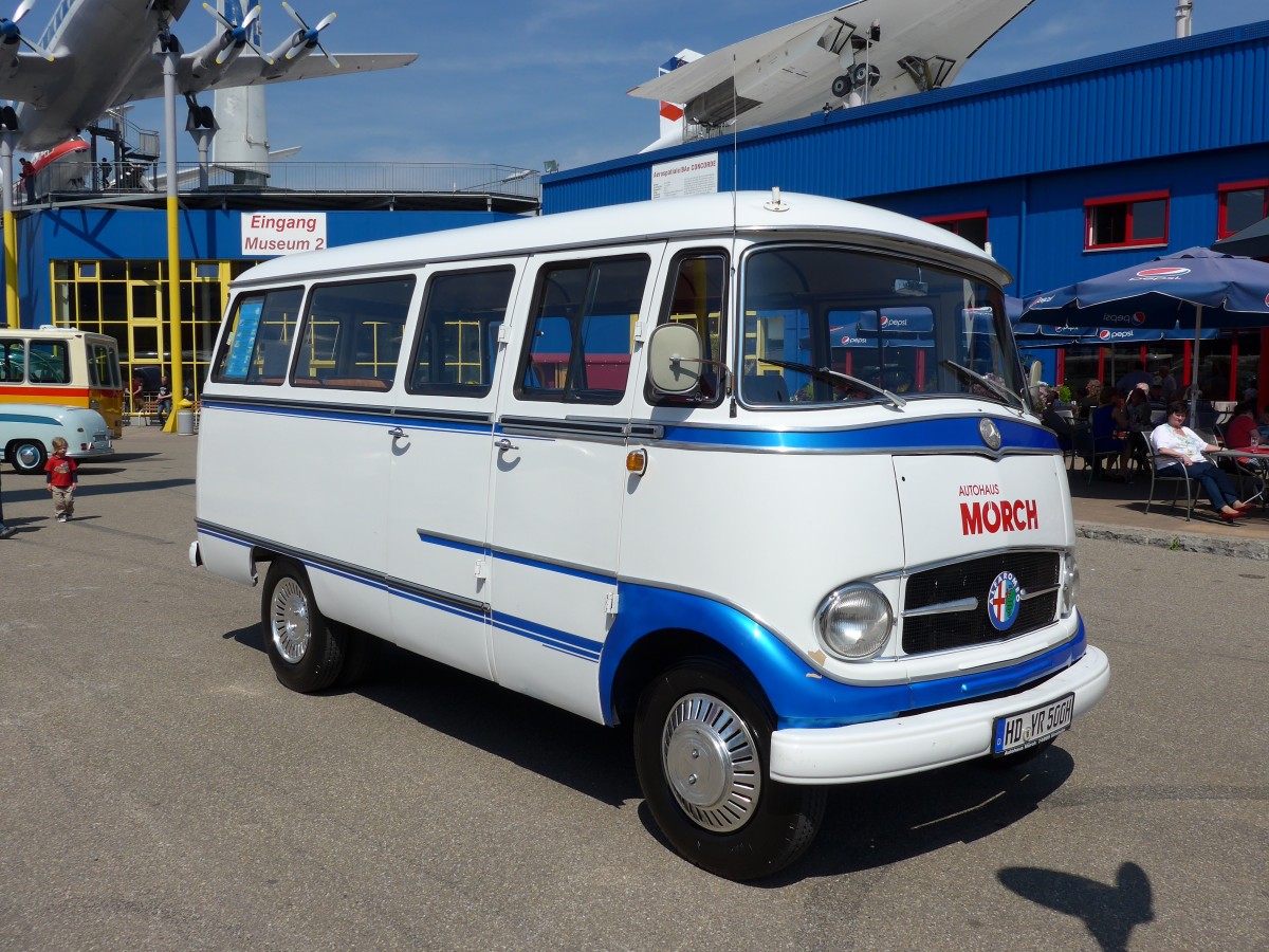 (149'856) - Mrch, Sinsheim - HD-YR 500H - Mercedes am 25. April 2014 in Sinsheim, Museum