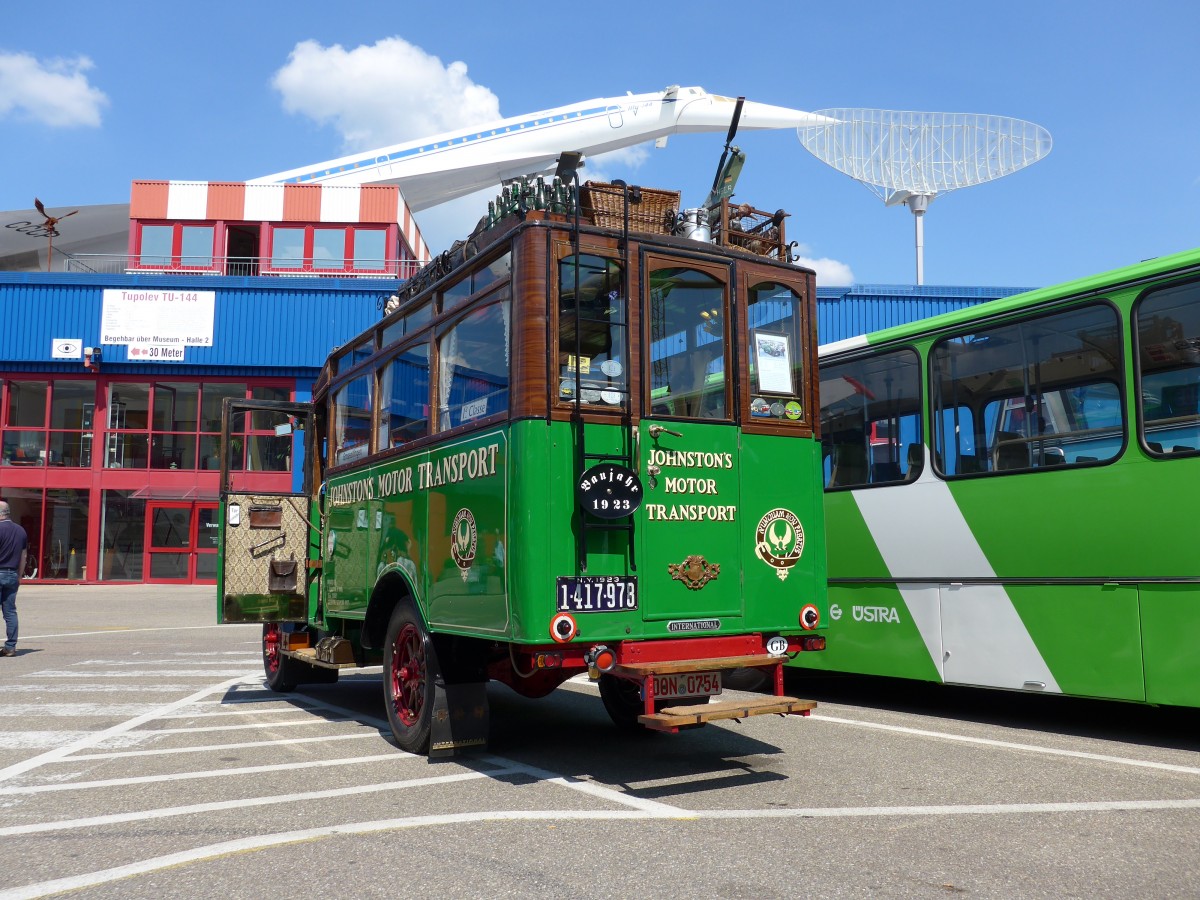 (149'935) - Gross - DON 0754 - International (ex Johnston, GB-Richmond) am 25. April 2014 in Sinsheim, Museum