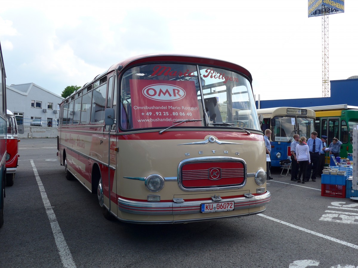 (150'084) - Rttgen, Untersteinach - KU 06'072 - Setra am 25. April 2014 in Sinsheim, Museum