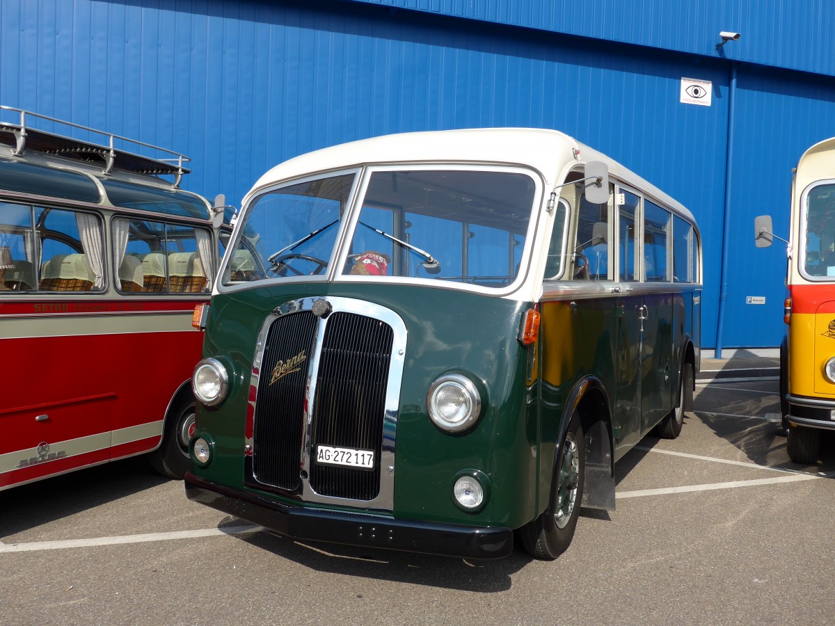 (150'098) - Aus der Schweiz: Halter, Oberkulm - AG 272'117 - Berna/R&J (ex M+79'502) am 25. April 2014 in Sinsheim, Museum