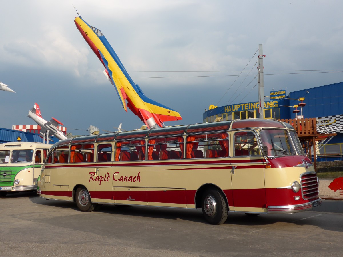 (150'121) - Aus Luxemburg: Weber, Canach - 41'959 - Setra am 25. April 2014 in Sinsheim, Museum