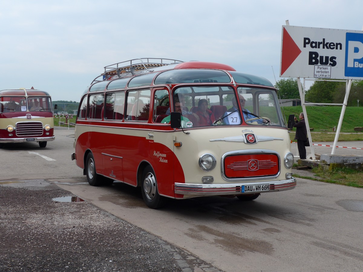 (150'173) - Hoffmann, Nohn - DAU-WH 66H - Setra am 26. April 2014 in Speyer, Technik-Museum