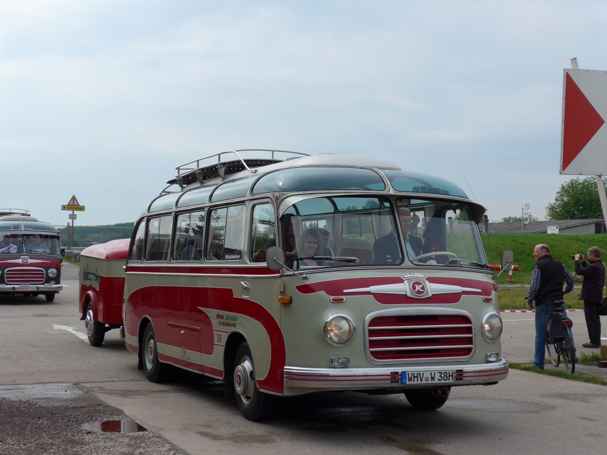 (150'187) - Fass, Wilhelmshaven - Nr. 38/WHV-W 38H - Setra am 26. April 2014 in Speyer, Technik-Museum