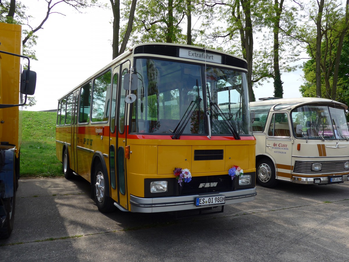 (150'214) - Krech, Aichwald - ES-OI 980H - FBW/Tscher (ex Preisig, Affeltrangen) am 26. April 2014 in Speyer, Technik-Museum