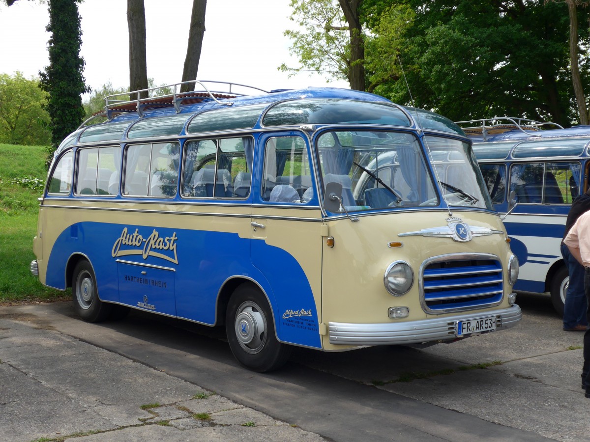 (150'217) - Rast, Hartheim - FR-AR 53H - Setra am 26. April 2014 in Speyer, Technik-Museum