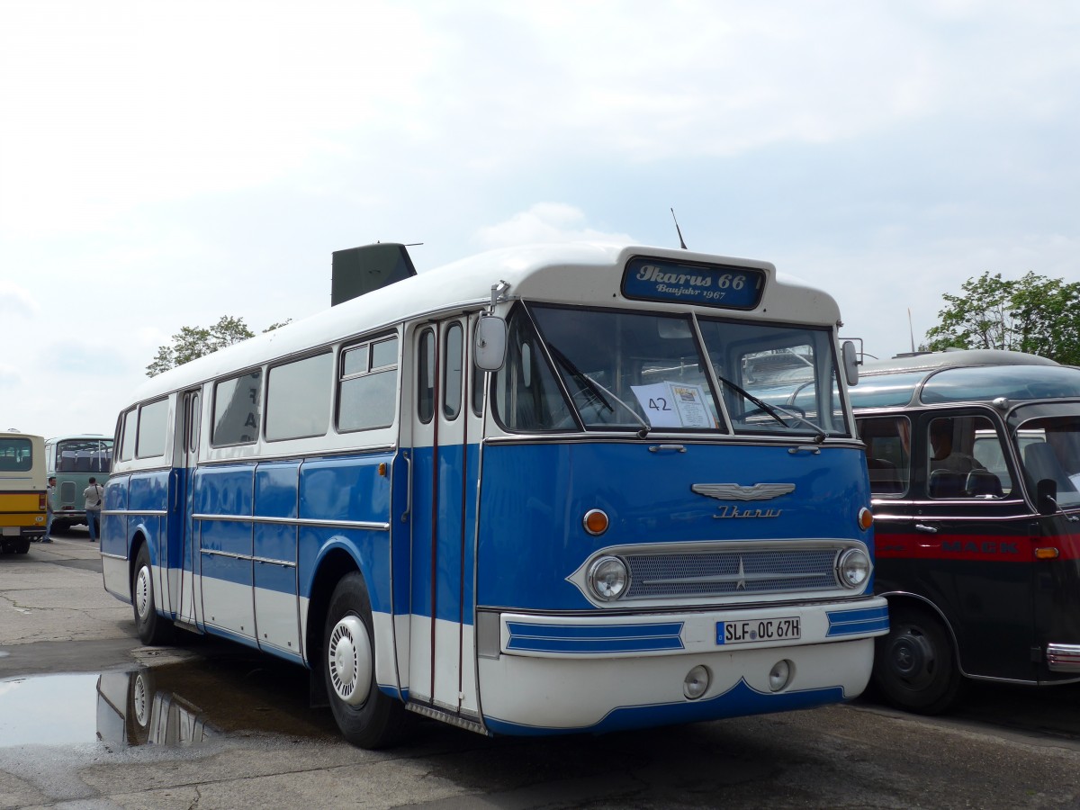 (150'240) - OVS Saalfeld - SLF-OC 67H - Ikarus am 26. April 2014 in Speyer, Technik-Museum