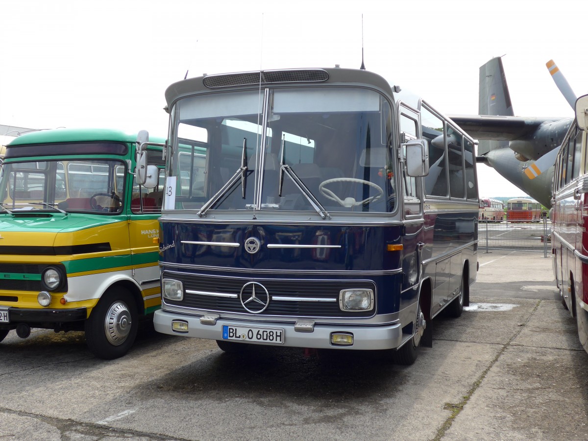 (150'246) - Vosgerau, Balingen - BL-O 608H - Mercedes/Vetter am 26. April 2014 in Speyer, Technik-Museum