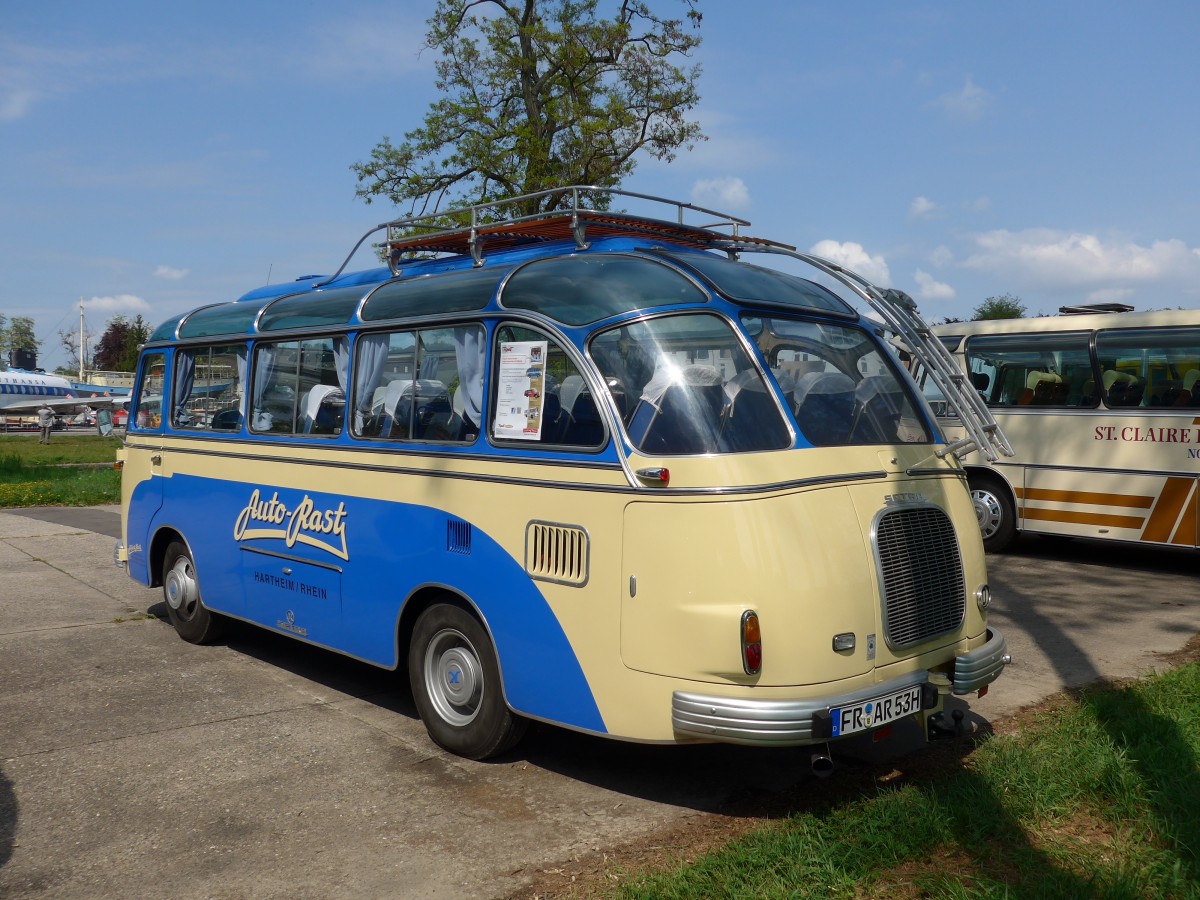 (150'433) - Rast, Hartheim - FR-AR 53H - Setra am 26. April 2014 in Speyer, Technik-Museum