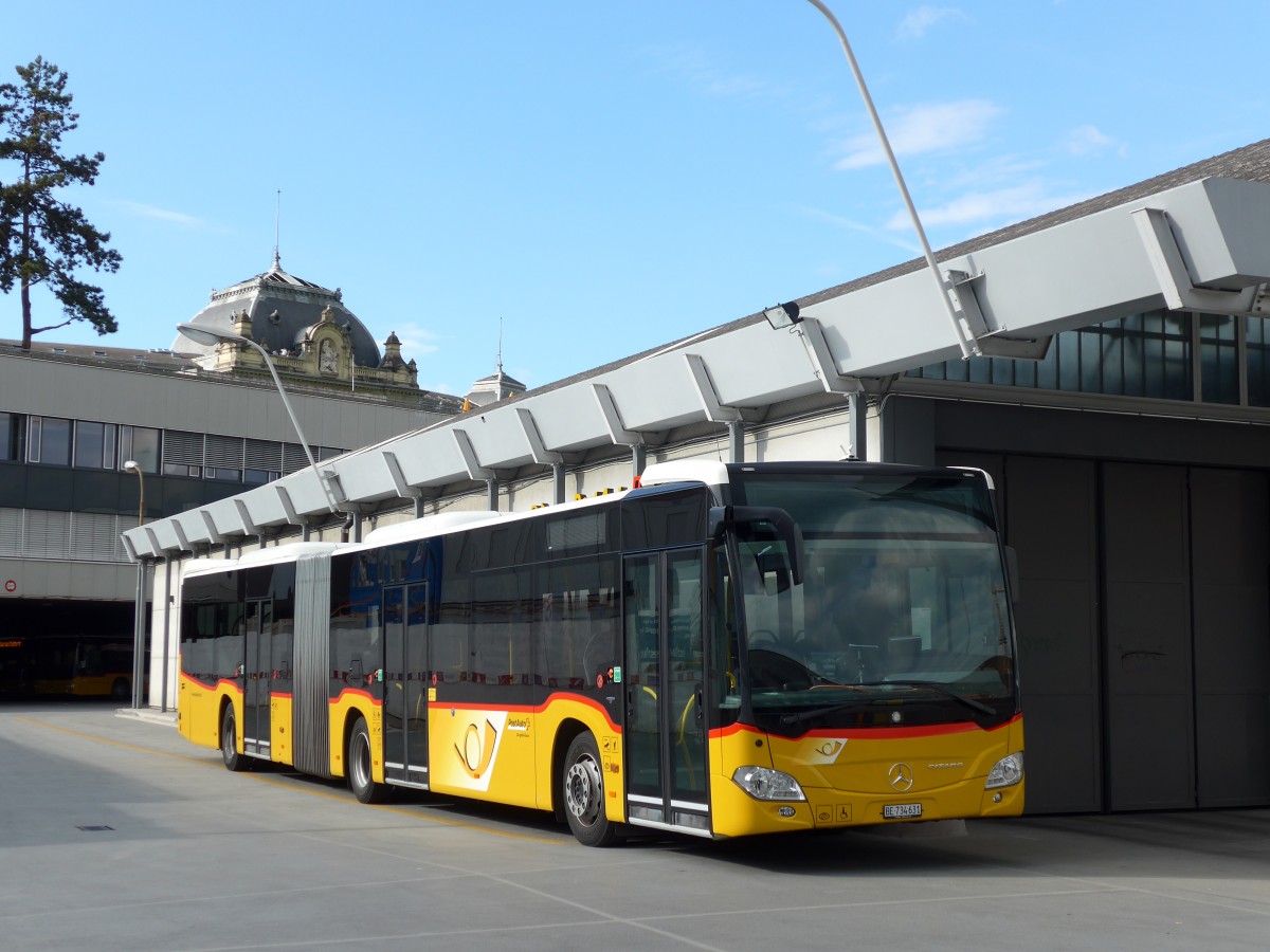 (150'994) - PostAuto Bern - Nr. 631/BE 734'631 - Mercedes am 28. Mai 2014 in Bern, Postautostation