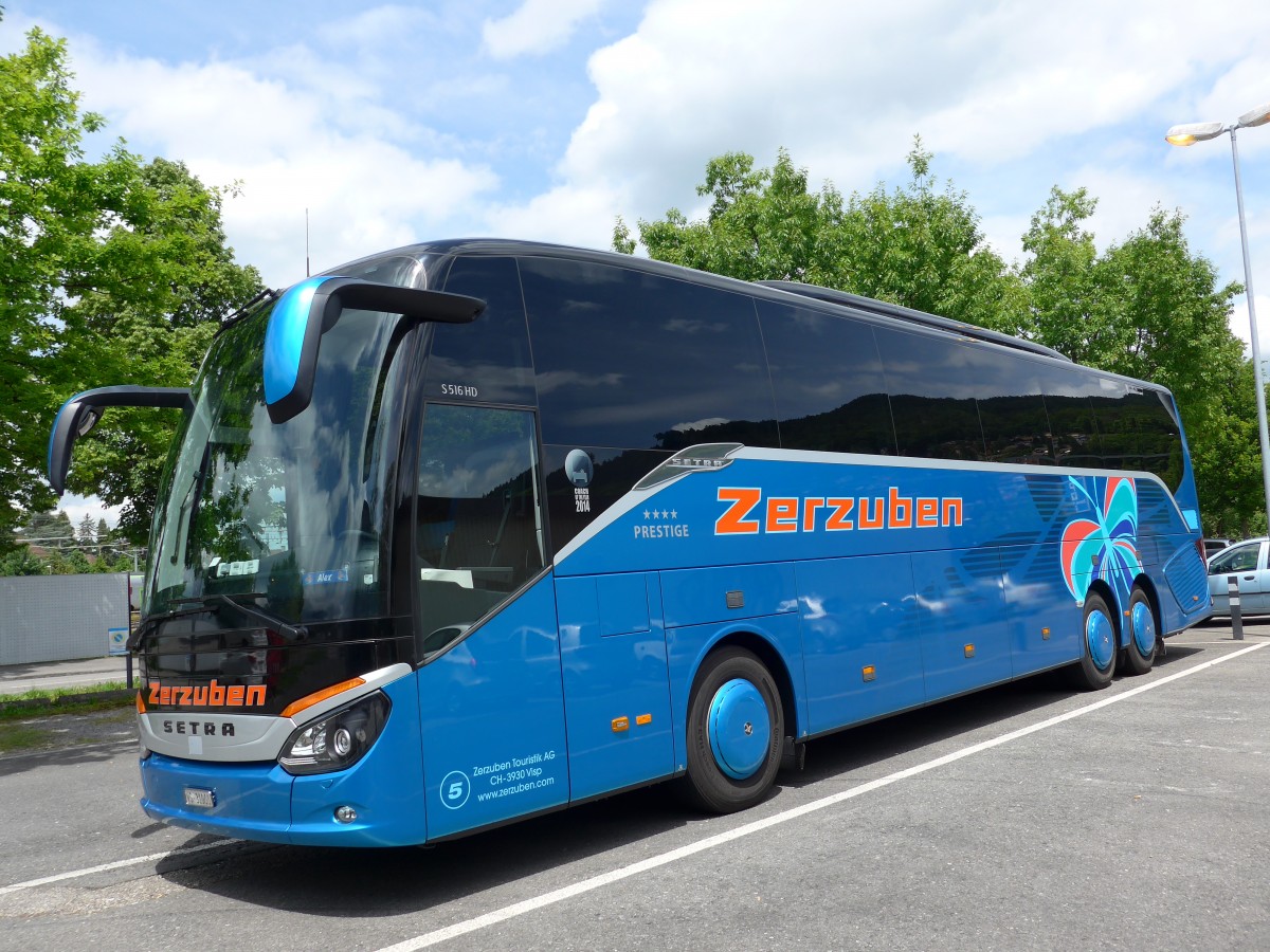 (151'228) - Zerzuben, Visp-Eyholz - Nr. 5/VS 31'000 - Setra am 5. Juni 2014 in Thun, Seestrasse