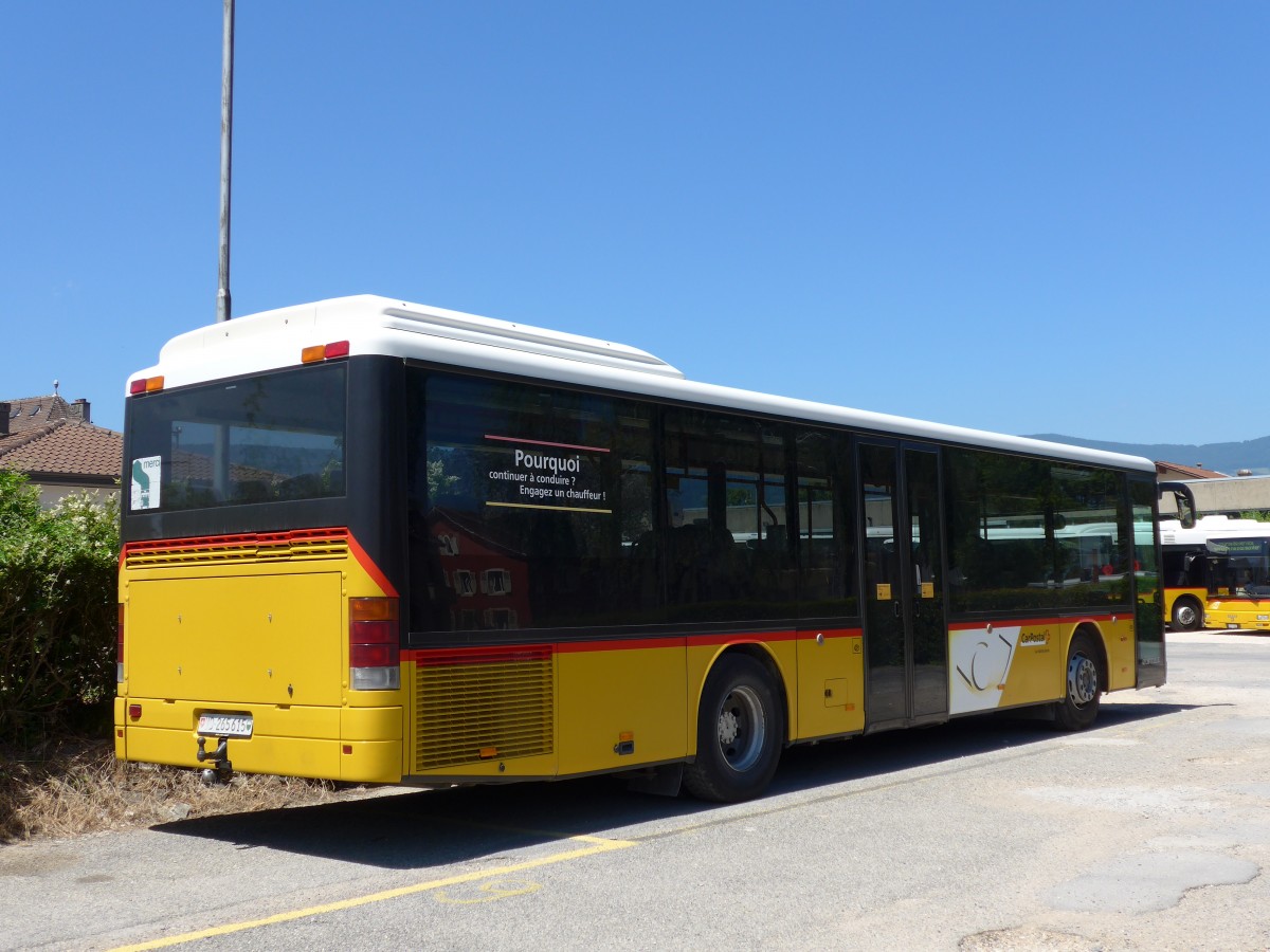 (151'745) - CarPostal Ouest - VD 265'615 - Setra am 21. Juni 2014 in Yverdon, Garage