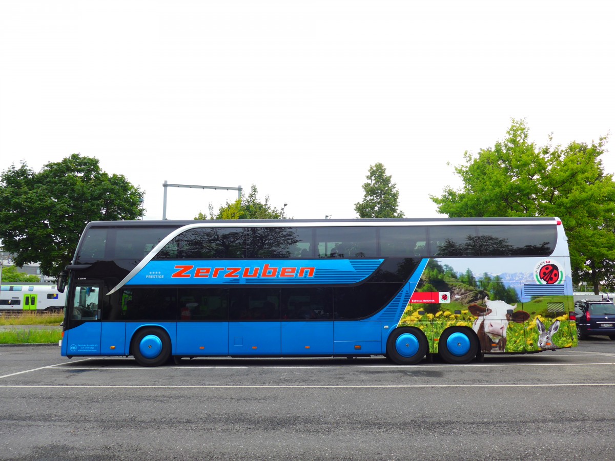 (151'833) - Zerzuben, Visp-Eyholz - Nr. 15/VS 66'361 - Setra am 24. Juni 2014 in Thun, Seestrasse