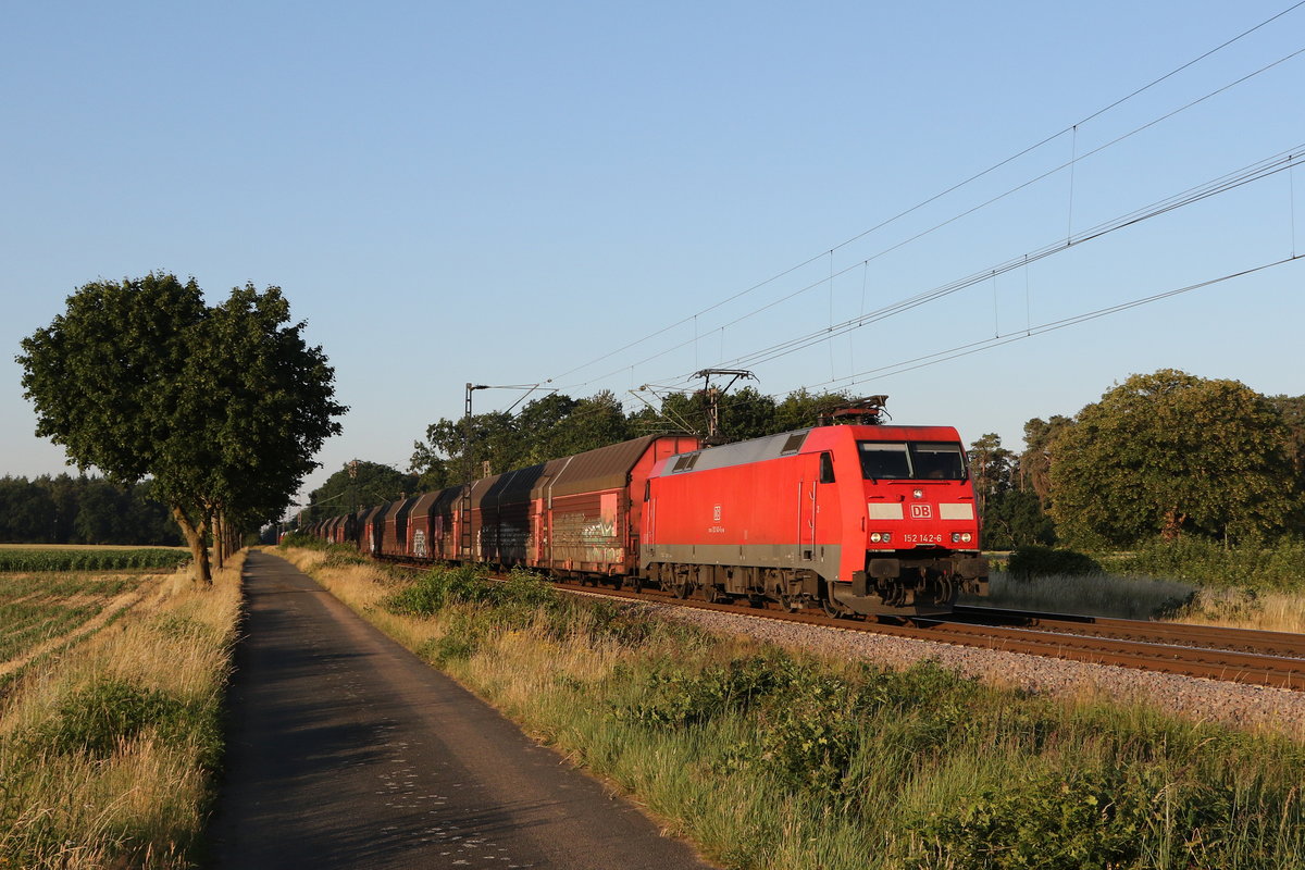 152 142 am 26. Juni bei Drverden /Niedersachsen.
