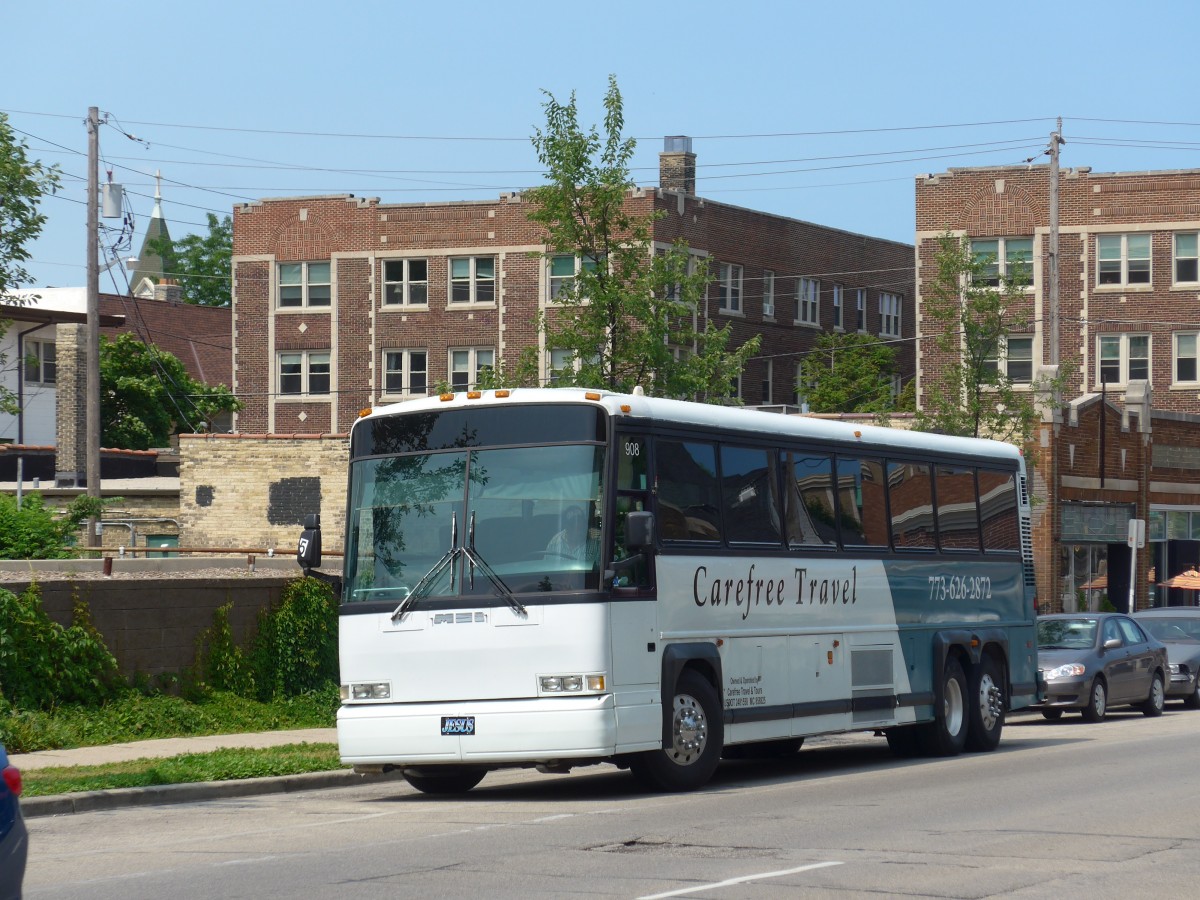 (153'069) - Carefree Travel, Oak Park - Nr. 908/P 623'320 - MCI am 17. Juli 2014 in Milwaukee